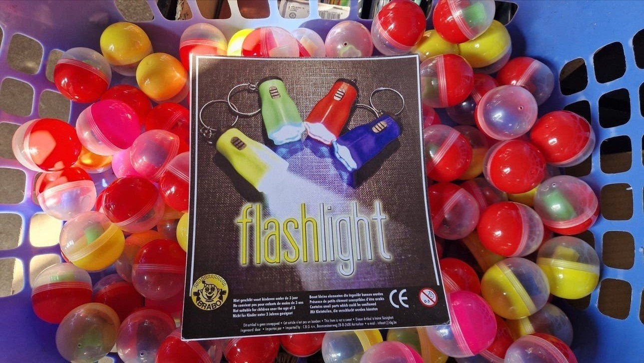 100 Stuks Capsules met Zaklampjes, Ophalen of Verzenden, Nieuw