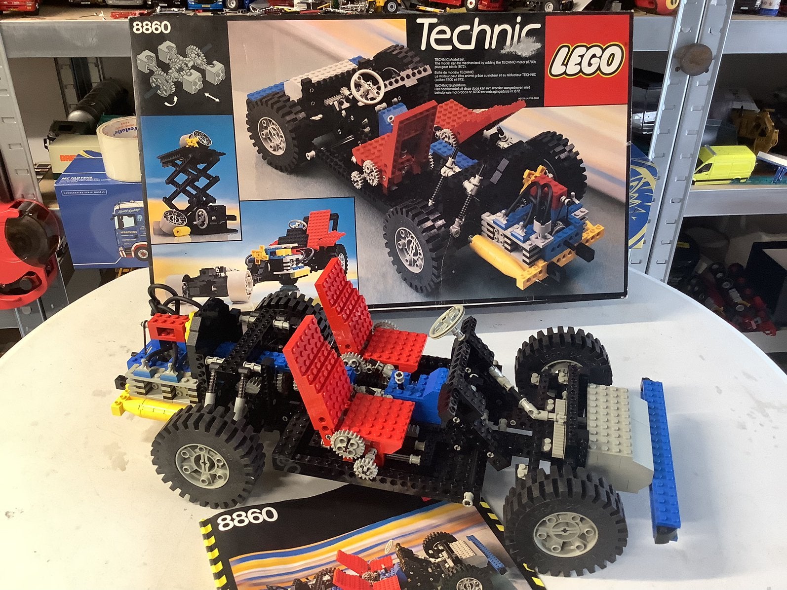 Lego 8860, Kinderen en Baby's, Ophalen of Verzenden, Zo goed als nieuw