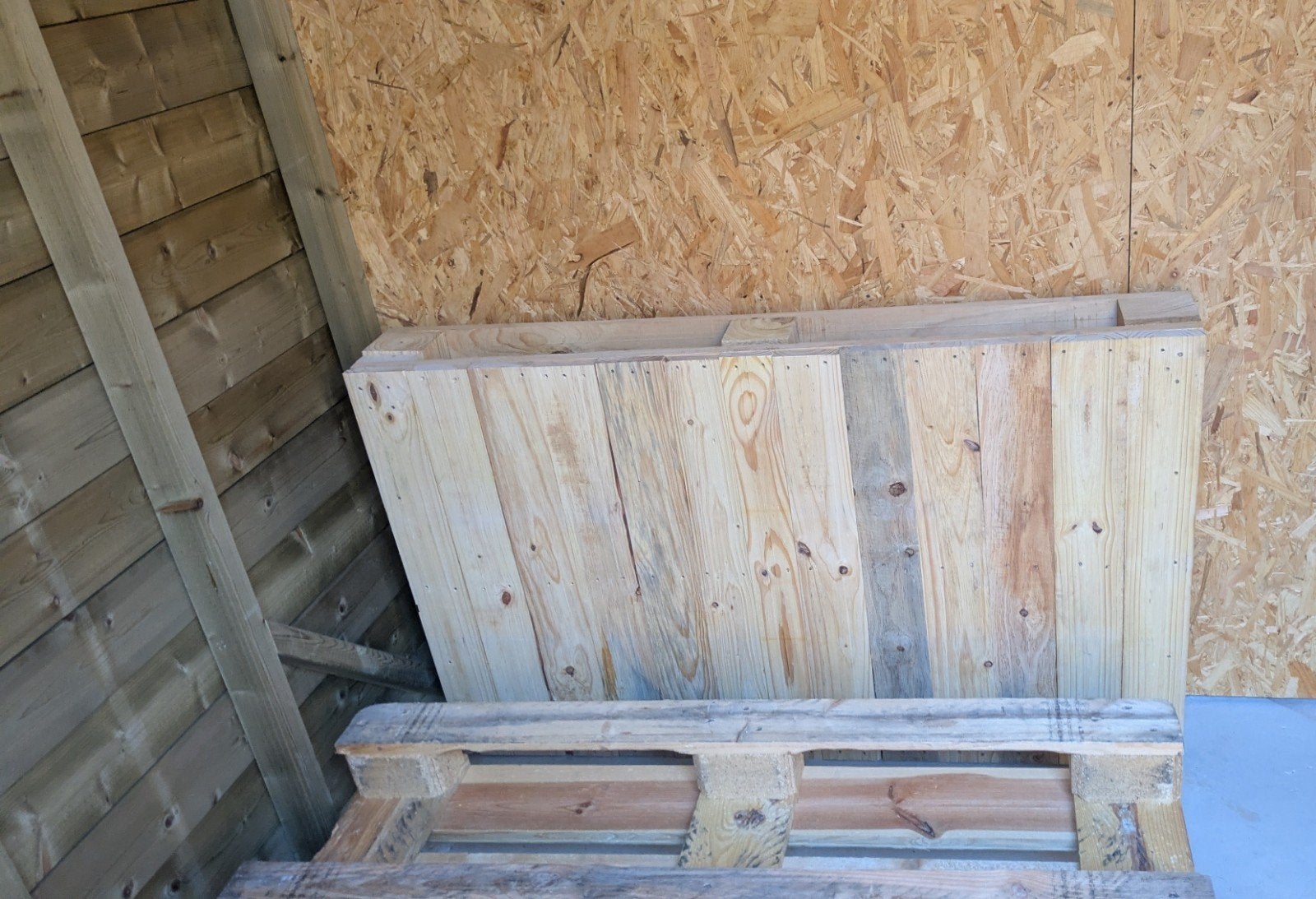 Diverse gebruikte pallets - Ideaal voor projecten, Ophalen, Gebruikt, 200 tot 250 cm, 50 mm of meer