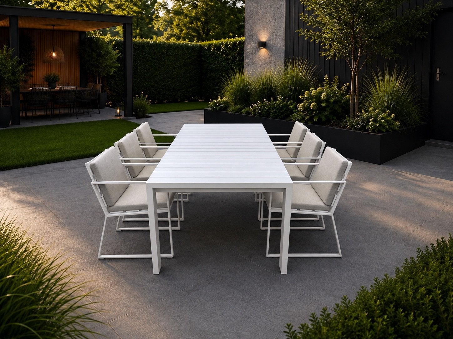 Borek Samos Tuinset Loungeset, Ophalen of Verzenden, Zo goed als nieuw, Wicker