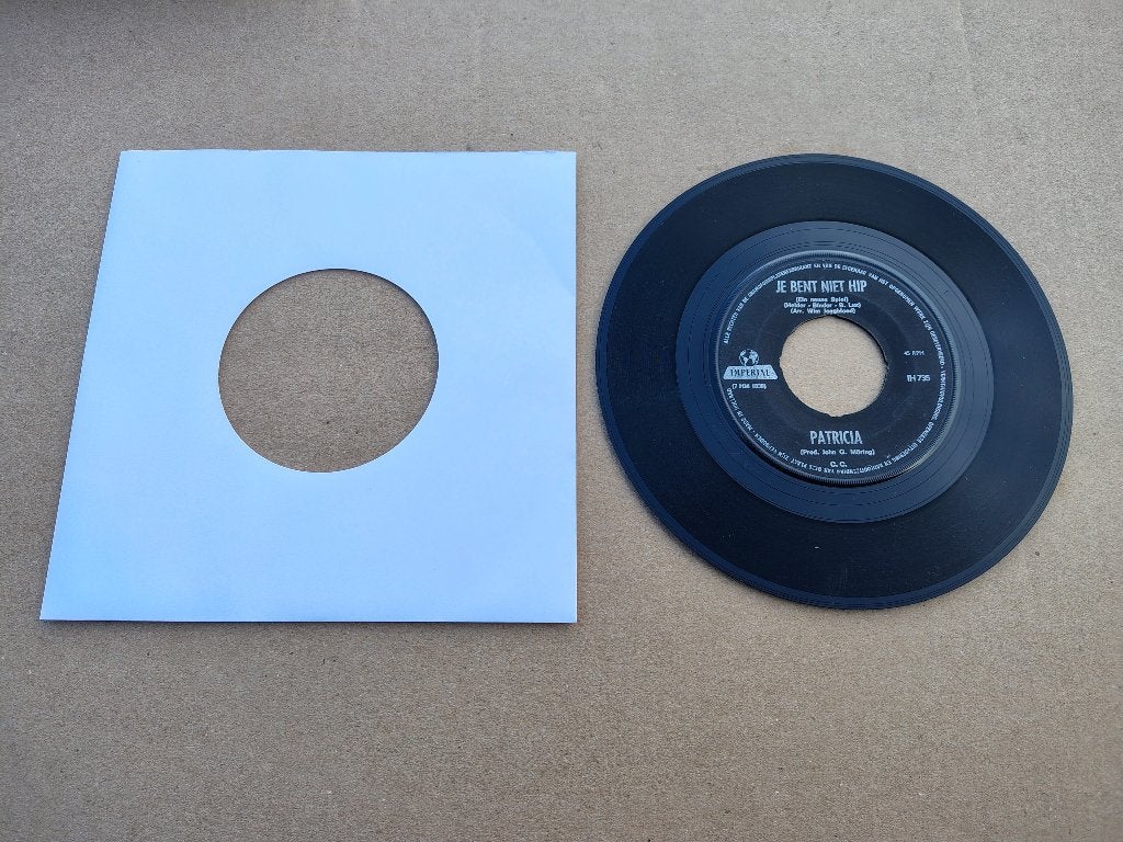 Single: Patricia - Jij Bent Niet Hip (1967), Cd's en Dvd's, Verzenden, Gebruikt, 7 inch, Nederlandstalig