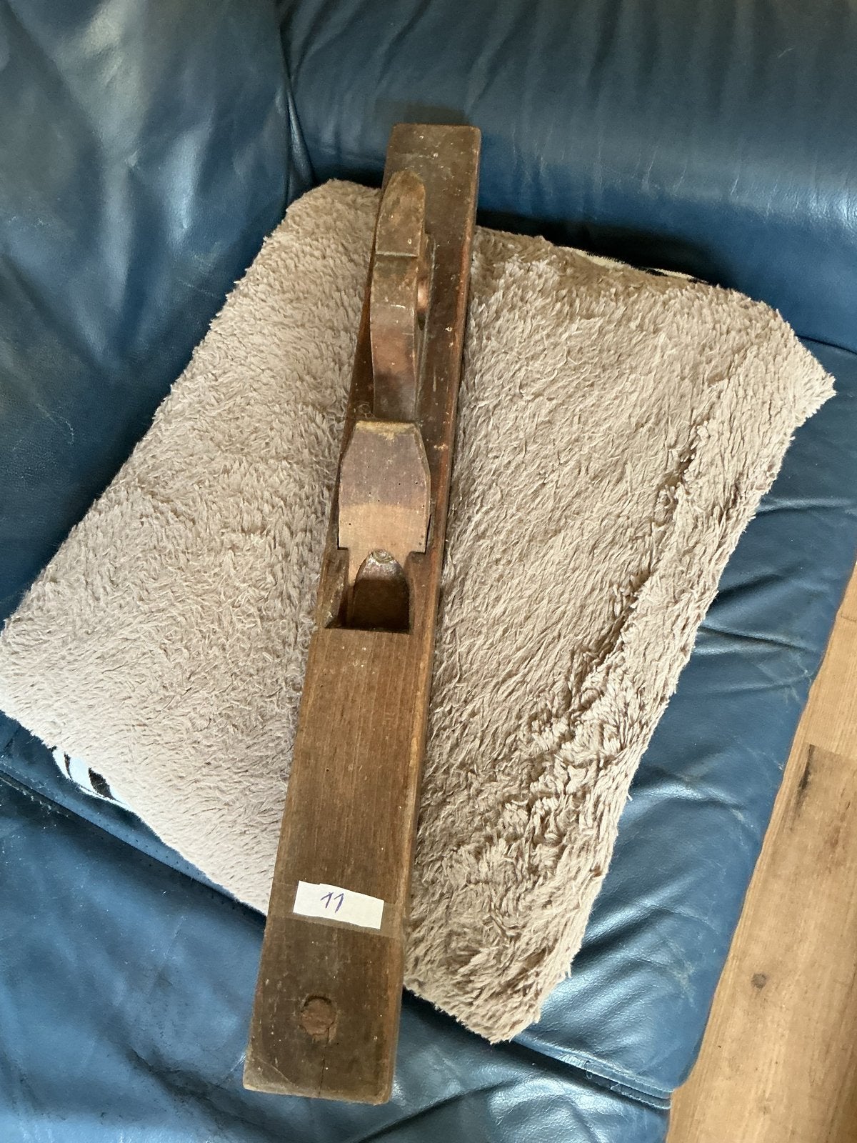 Antieke houten schaaf - Vintage gereedschap, Ophalen of Verzenden