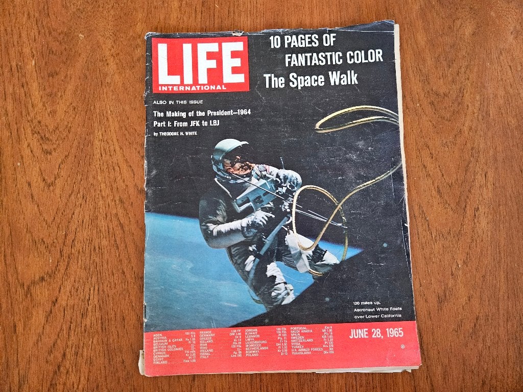 Life 28 June 1965 Tijdschrift | The Space Walk, Ophalen of Verzenden, Gelezen, Wetenschap en Natuur