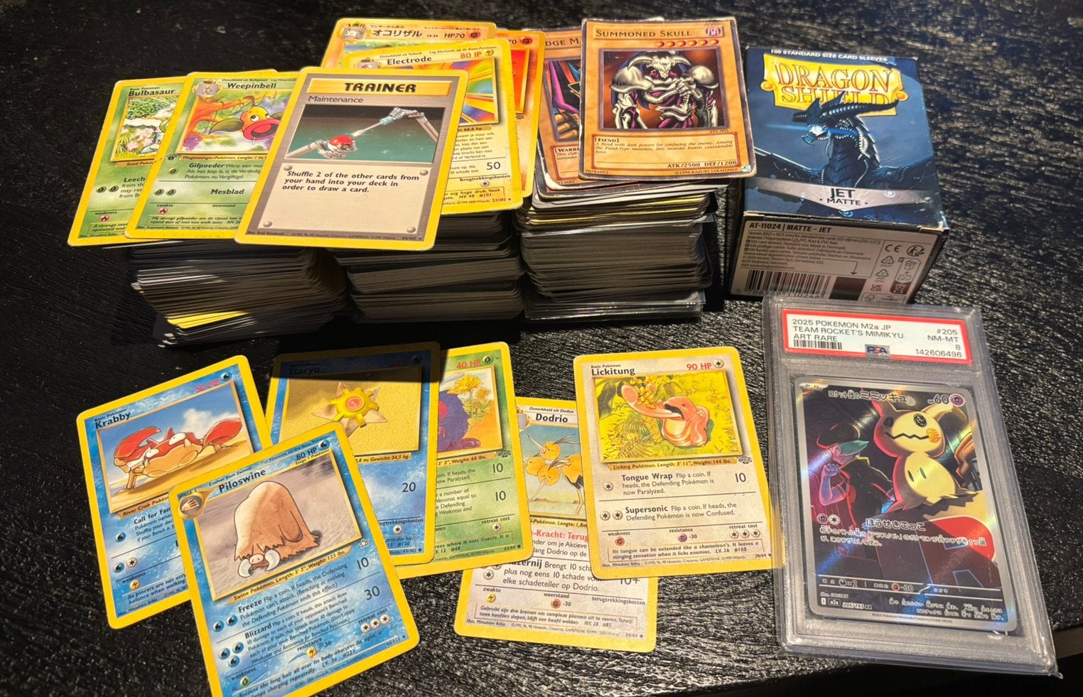 Pokemon kaarten verzameling, Ophalen of Verzenden, Zo goed als nieuw, Meerdere kaarten