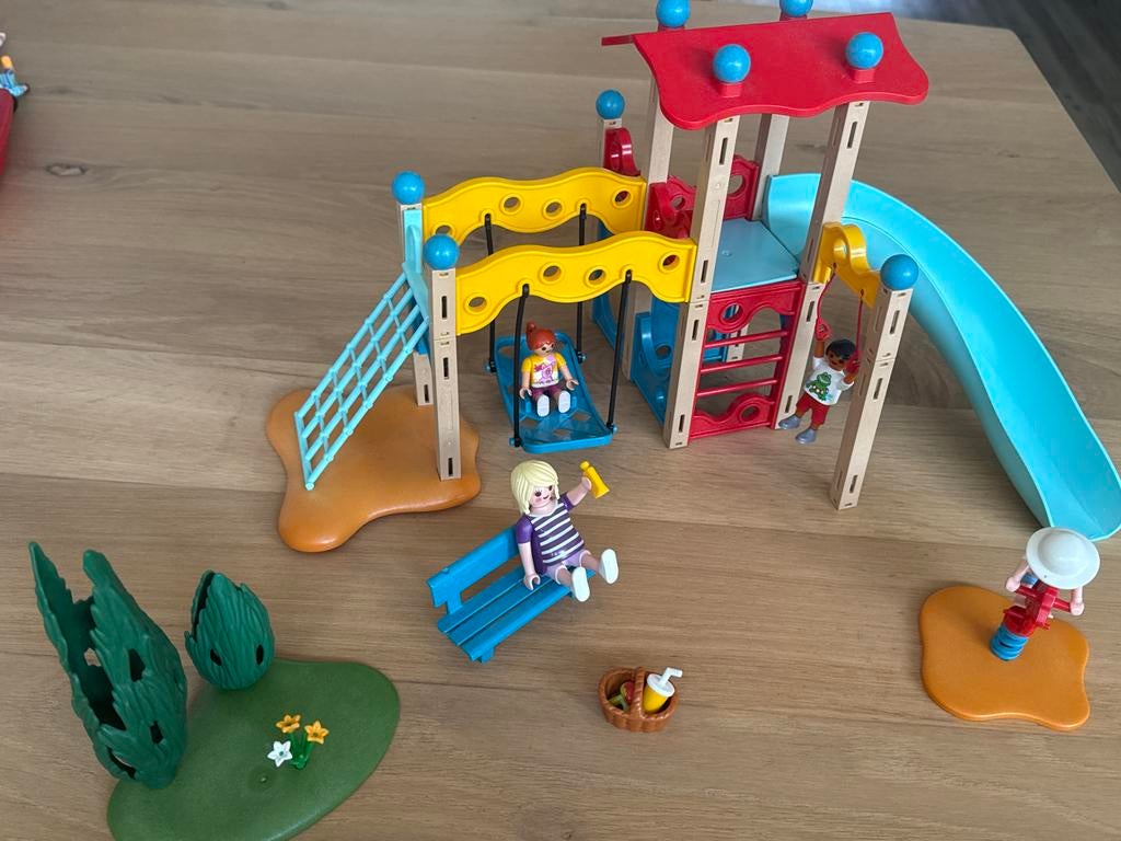Playmobil Grote Speeltuin met Figuren en Accessoires, Ophalen of Verzenden, Gebruikt, Jongen of Meisje