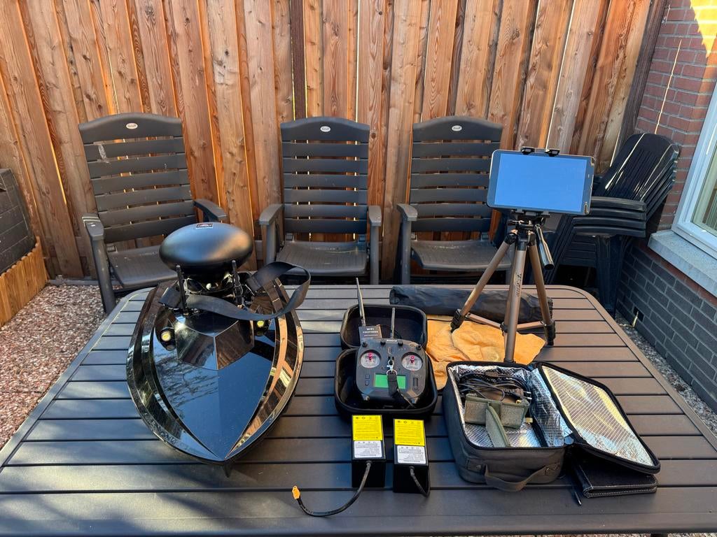 Baitstar Xpert GPS Autopilot Voerboot met 2 accu's en tablet, Watersport en Boten, Ophalen, Zo goed als nieuw, Overige typen