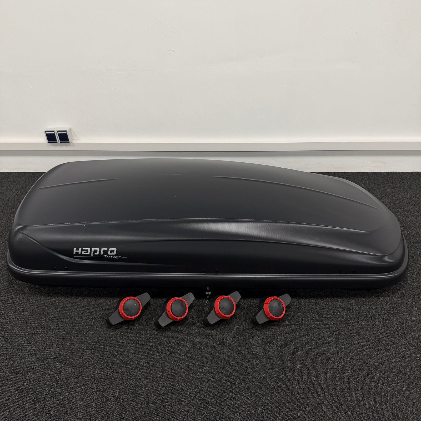 Hapro Traxer 6.6 Dakkoffer 410 liter inhoud, Auto diversen, Dakkoffers, Ophalen, Zo goed als nieuw