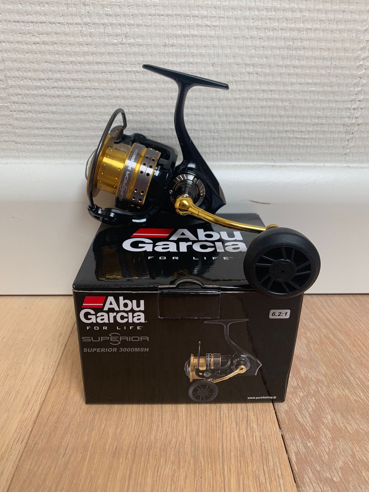 Nieuwe Abu Garcia Superior 3000 MSH molens, 5 lagers, Abu garcia, Molen, Nieuw, Ophalen of Verzenden