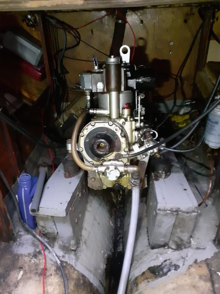 BMW D 12  scheepsdiesel met keerkoppeling, Ophalen, 10 tot 30 pk, Gebruikt, Binnenboordmotor