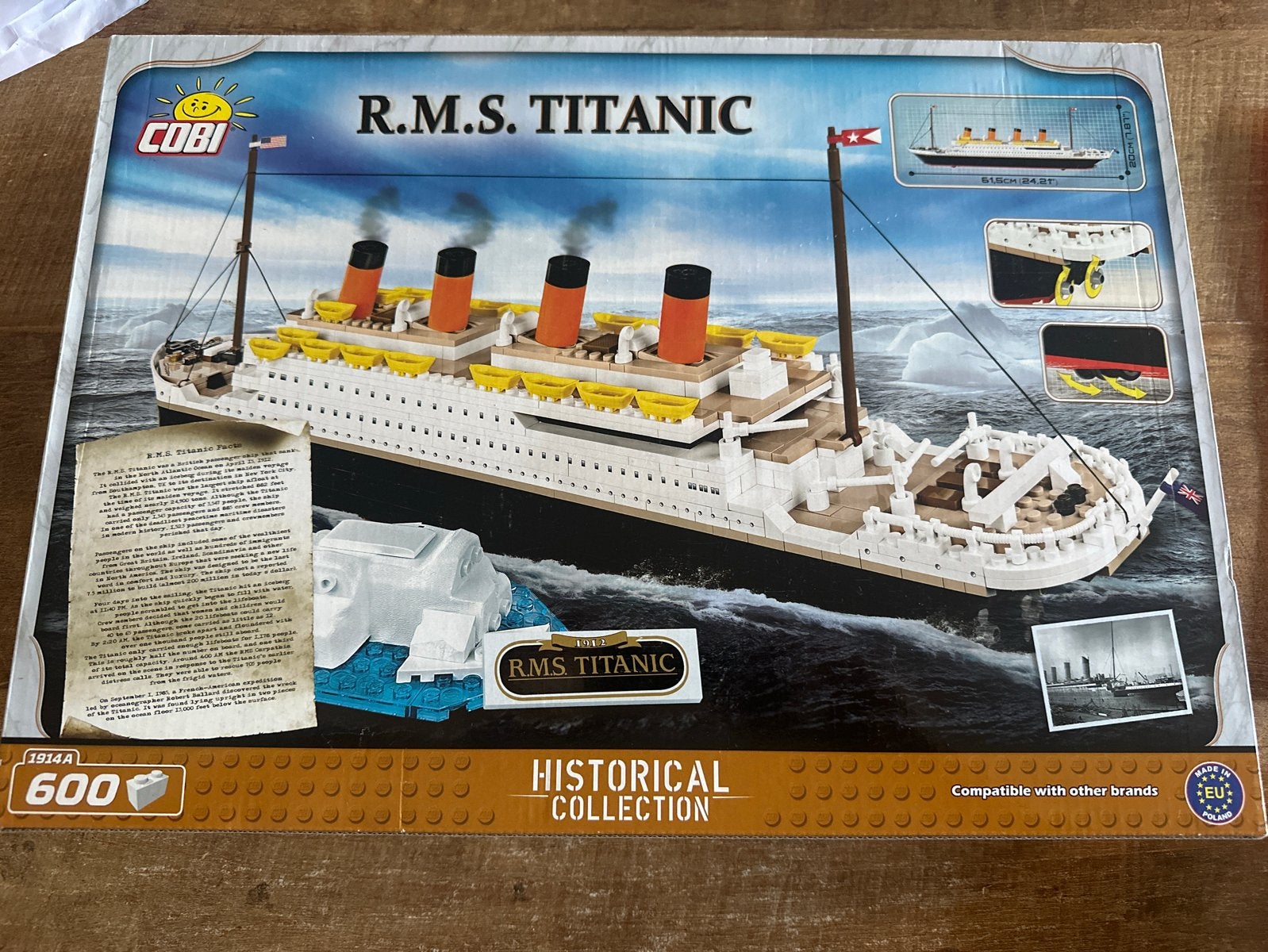 COBI RMS Titanic (1914A) - Fabrieksverzegeld