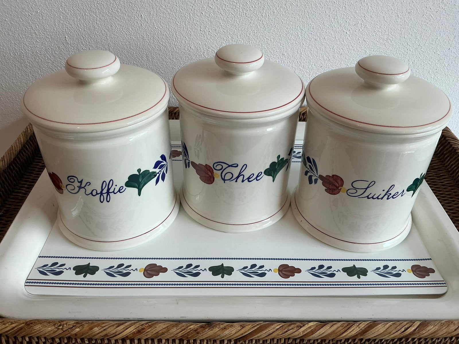 Boerenbont Boch België ( Voorraadpotten), Ophalen of Verzenden, Zo goed als nieuw, Aardewerk, Overige typen