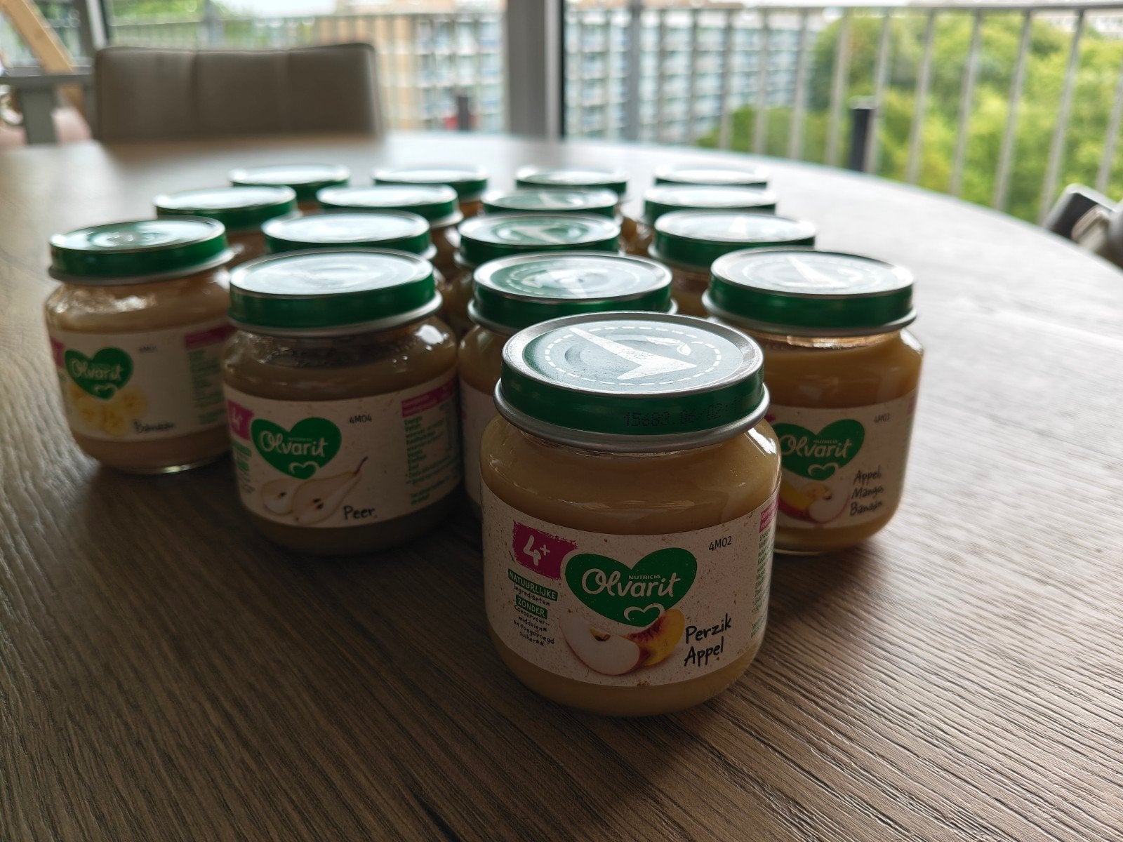 Olvarit babyvoeding potjes fruit 4+, Ophalen of Verzenden, Nieuw, Overige typen, Overige merken