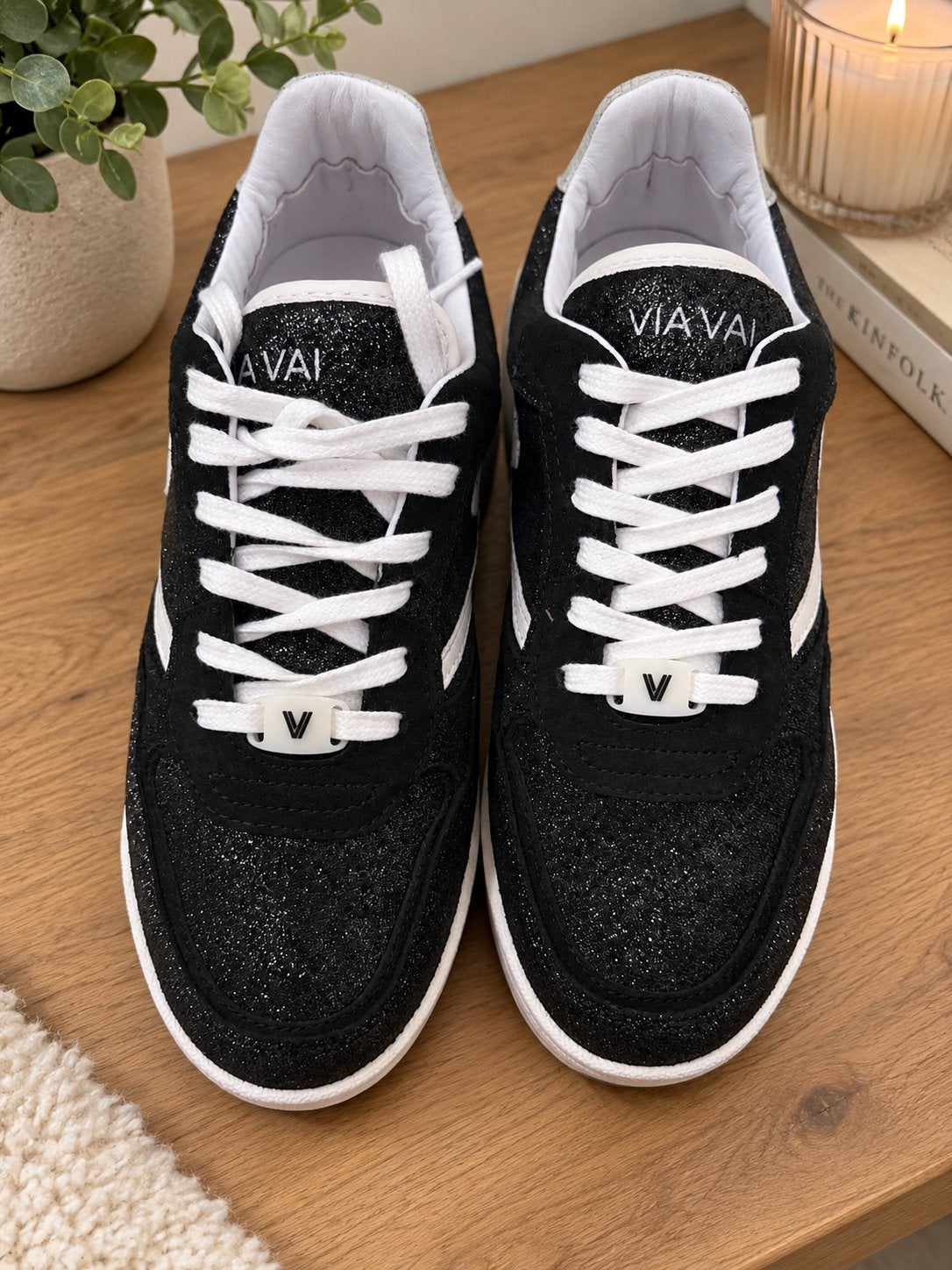 VIA VAI Harley Nero sneakers - Maat 39 - Nieuw, Ophalen of Verzenden, Nieuw, Zwart, Sneakers of Gympen