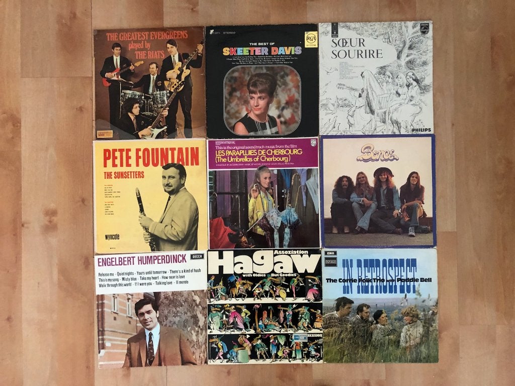 DIVERSE LP'S, Ophalen, Gebruikt, Overige formaten