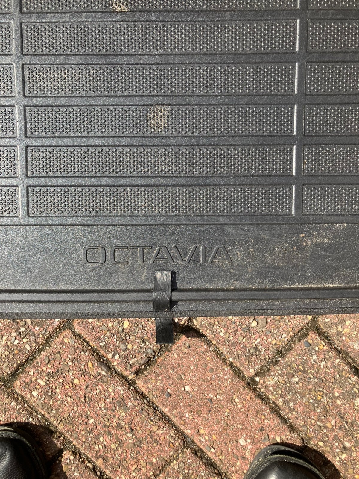 Kofferbakmat (Rubber) Skoda Octavia Combi 2019, Ophalen, Zo goed als nieuw