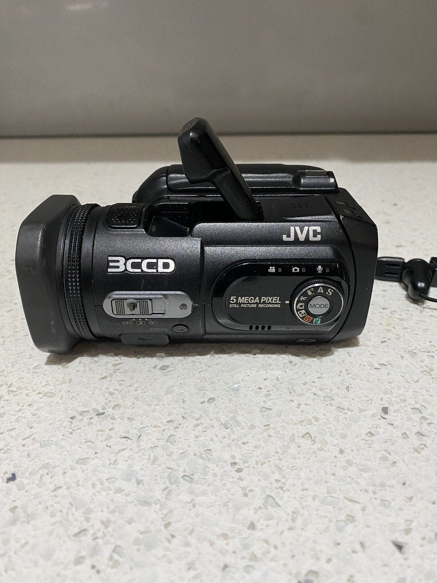 JVC 3CCD 5 Megapixel Digitale Videocamera, Gebruikt, JVC, Overige soorten, Camera