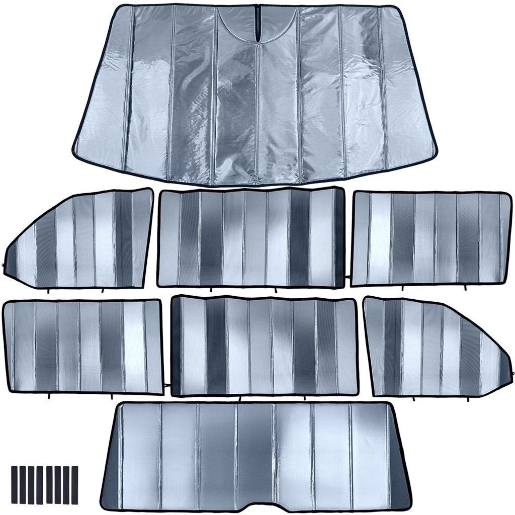 Premium Zonwering 8 delig voor Volkswagen T6.1 [vanaf 2019], Verzenden, Automotive Parts, A.parts@hotmail.nl, Trasmolenlaan 12 3447 GZ Woerden