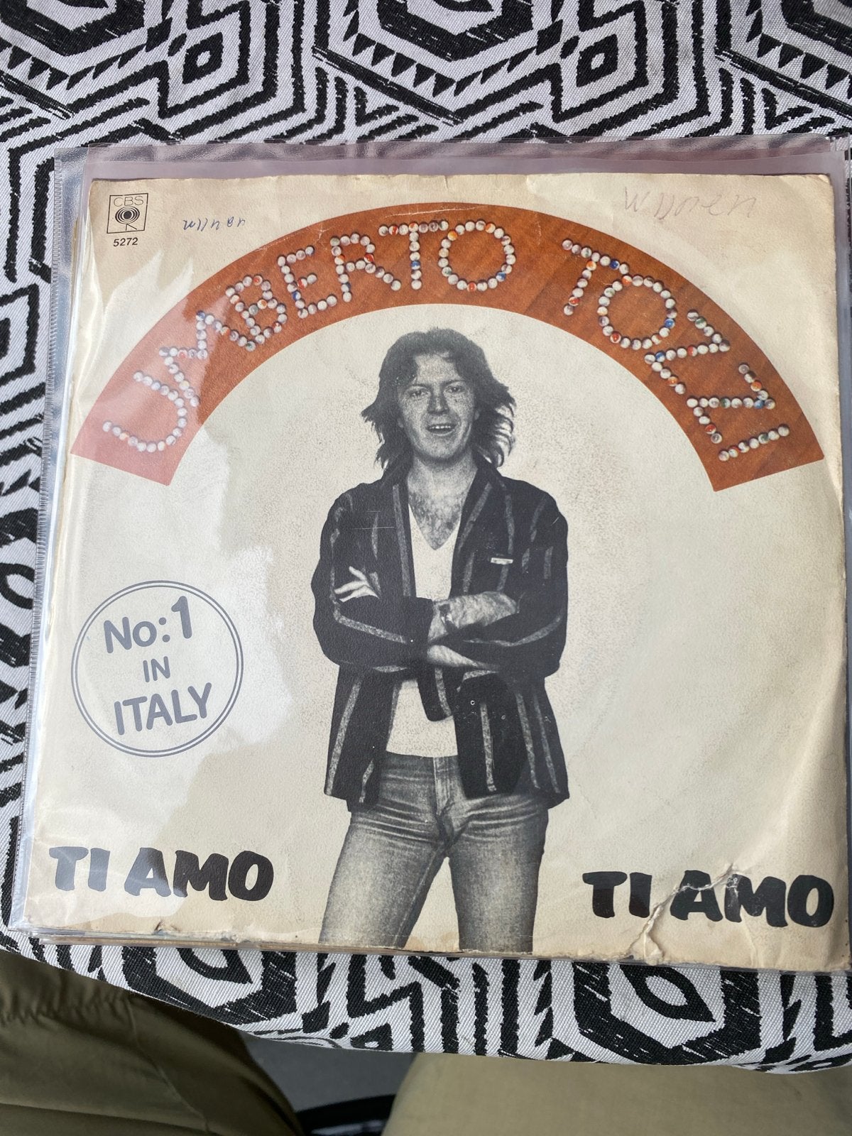 Umberto Tozzi - Ti Amo (Vinyl Single), Gebruikt, 7 inch, Ophalen of Verzenden, Pop