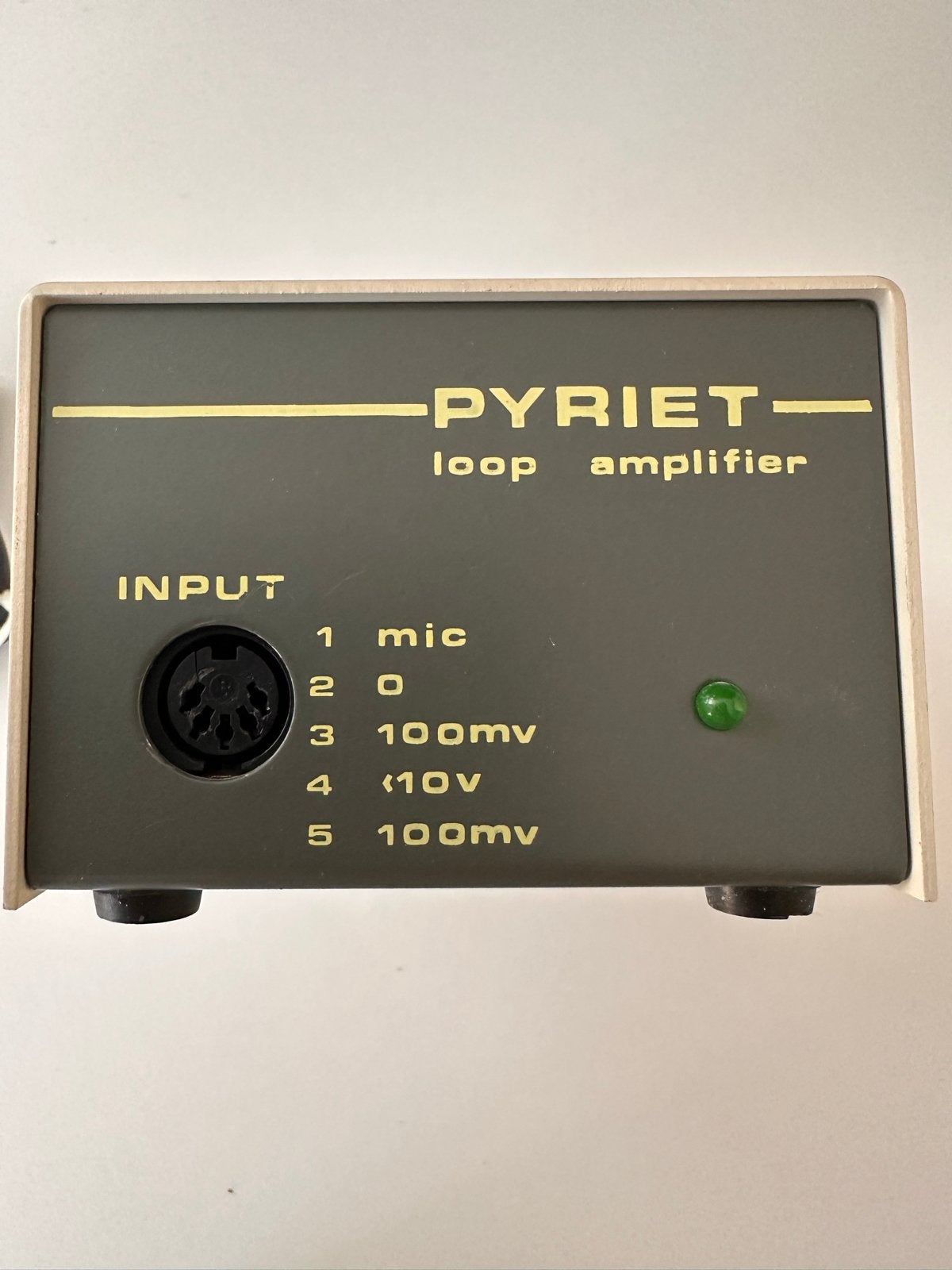 Pyriet Ringleiding Versterker voor Doven/Slechthorenden, Overige merken, Ophalen of Verzenden, Minder dan 60 watt, Gebruikt