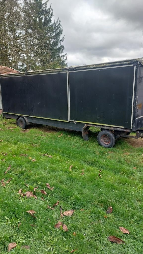 Schamelwagen uitschuiven opknapper, Auto diversen, Aanhangers en Bagagewagens, Ophalen
