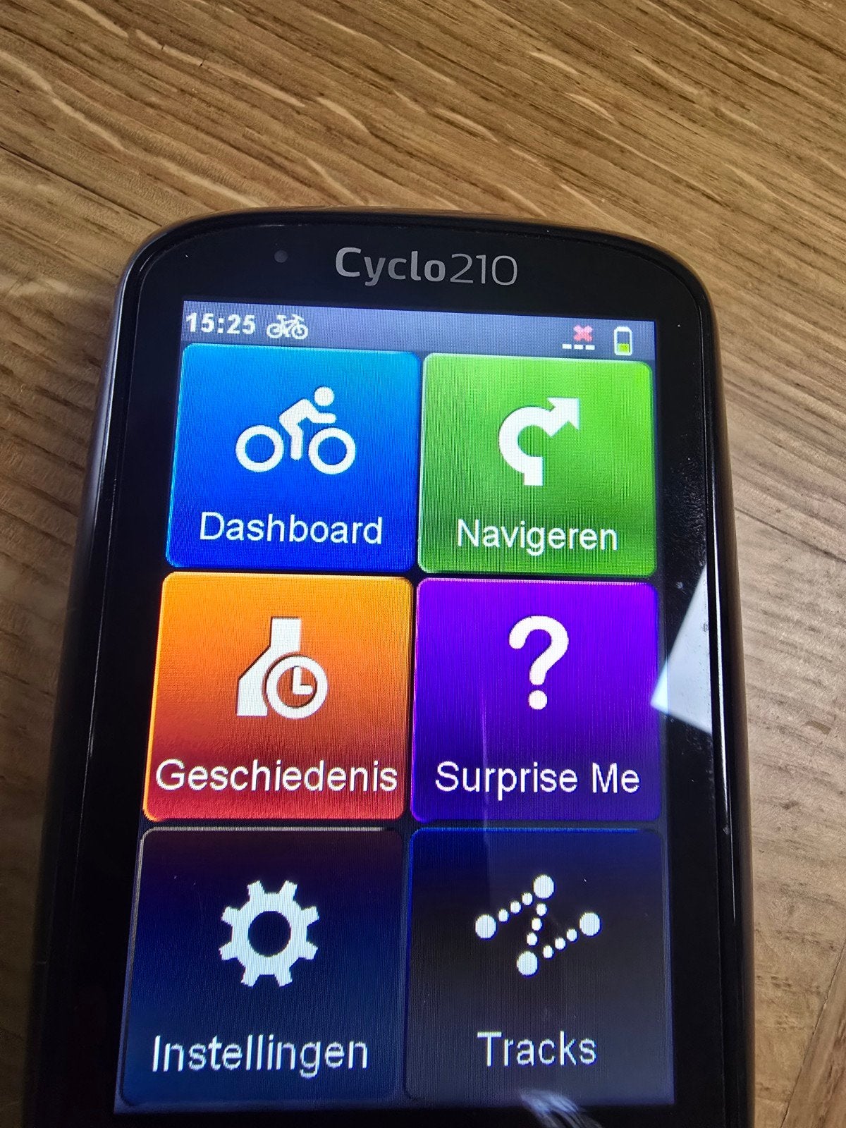 Mio Cyclo 210 Fietsnavigatie met GPS, Fietsen en Brommers, Ophalen of Verzenden