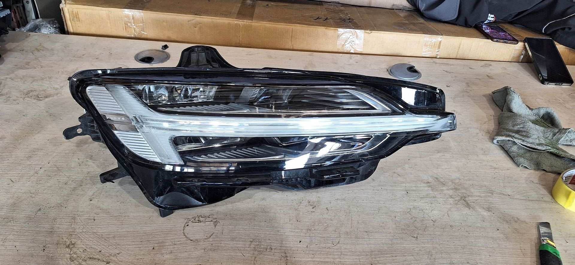Volvo V60 koplamp, Auto-onderdelen, Verlichting, Gebruikt, -, -, Ophalen of Verzenden