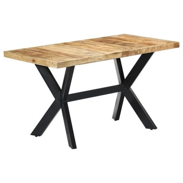 VidaXL eettafel hardhouten tafel kleine tafel werktafel, Ophalen, Nieuw