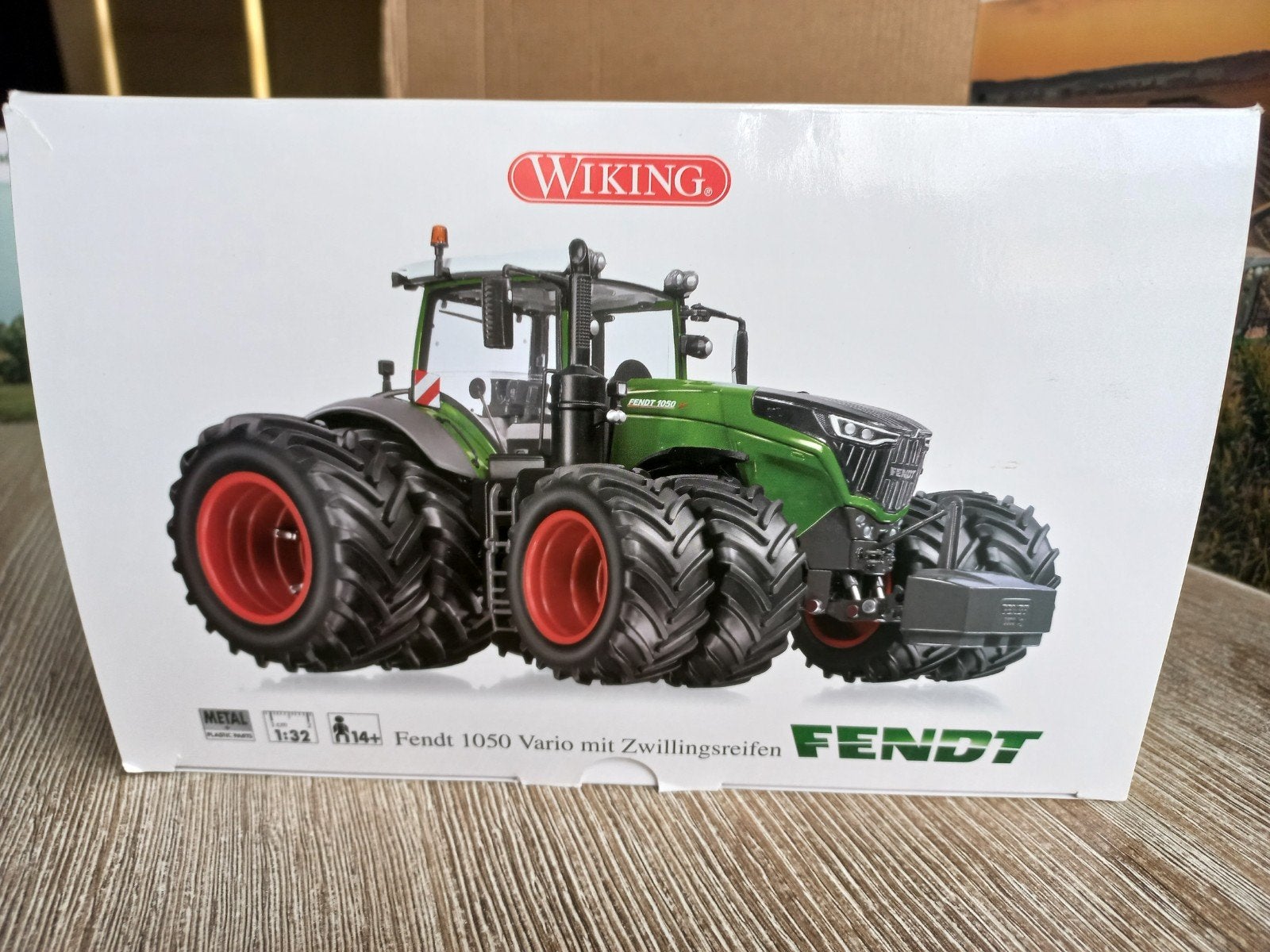 Fendt 1050 Vario 8 Wheels Wiking, Ophalen of Verzenden, Nieuw, Tractor of Landbouw, Overige merken