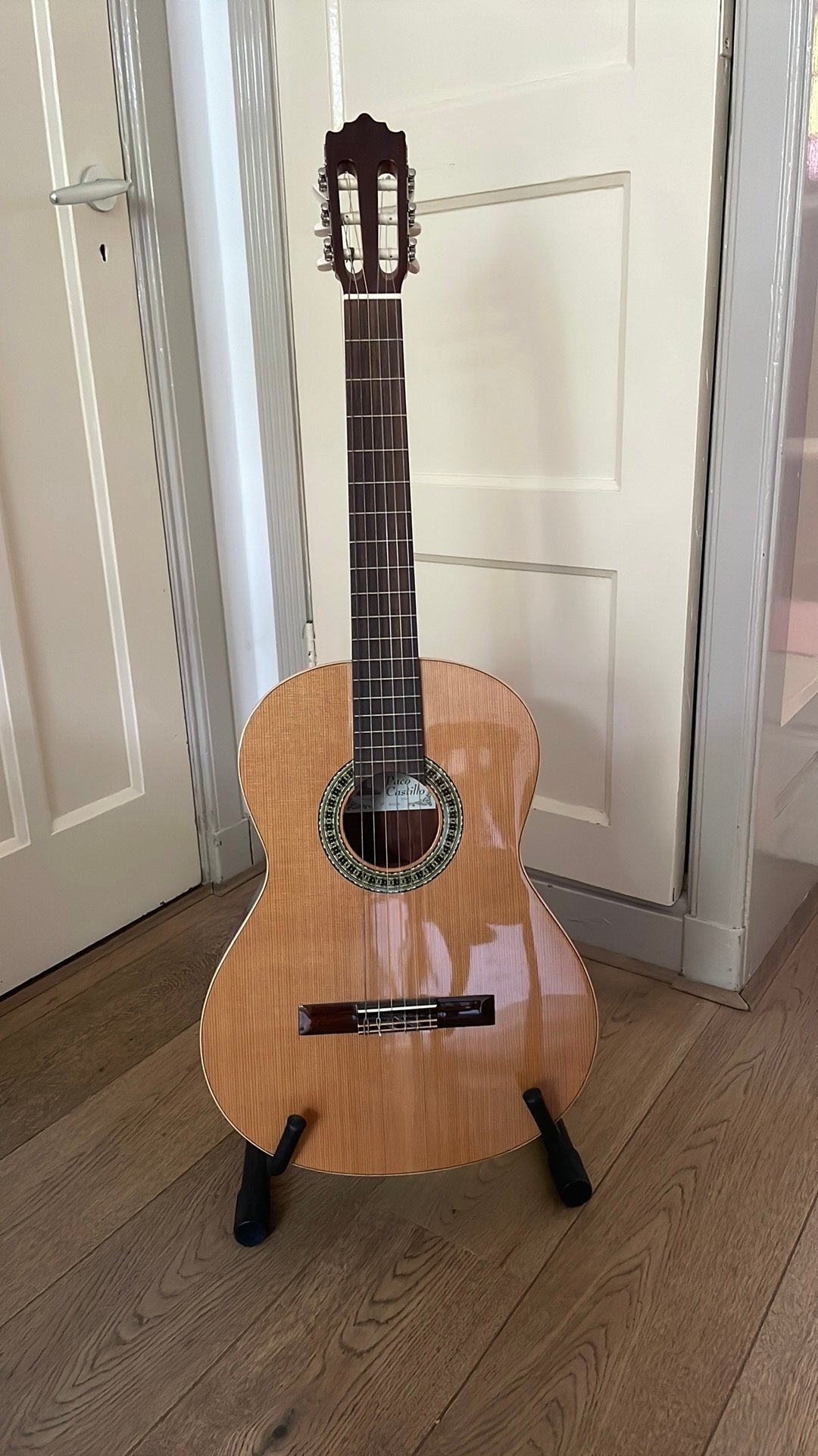 Paco Castillo spaanse klassieke gitaar, Ophalen, Zo goed als nieuw, Klassieke of Spaanse gitaar