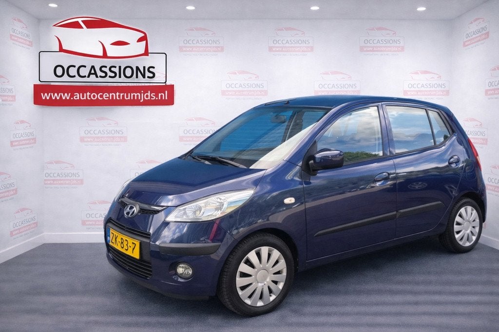 Hyundai I10 1.1 Active Cool, Auto's, Stof, Gebruikt, Zwart, 4 cilinders