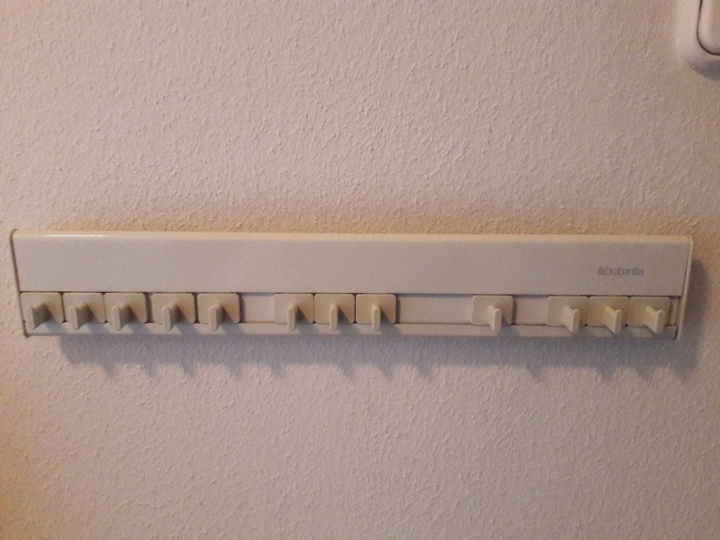 brabantia handdoekrekje, Huis en Inrichting, Keuken | Keukenbenodigdheden, Beige, Ophalen of Verzenden, Metaal, Brabantia