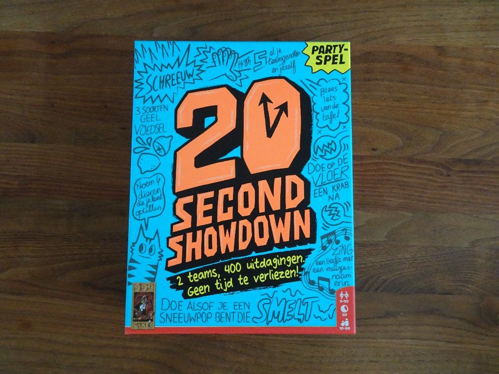 20 Second Showdown 999 games, Ophalen of Verzenden, Zo goed als nieuw, 999 Games