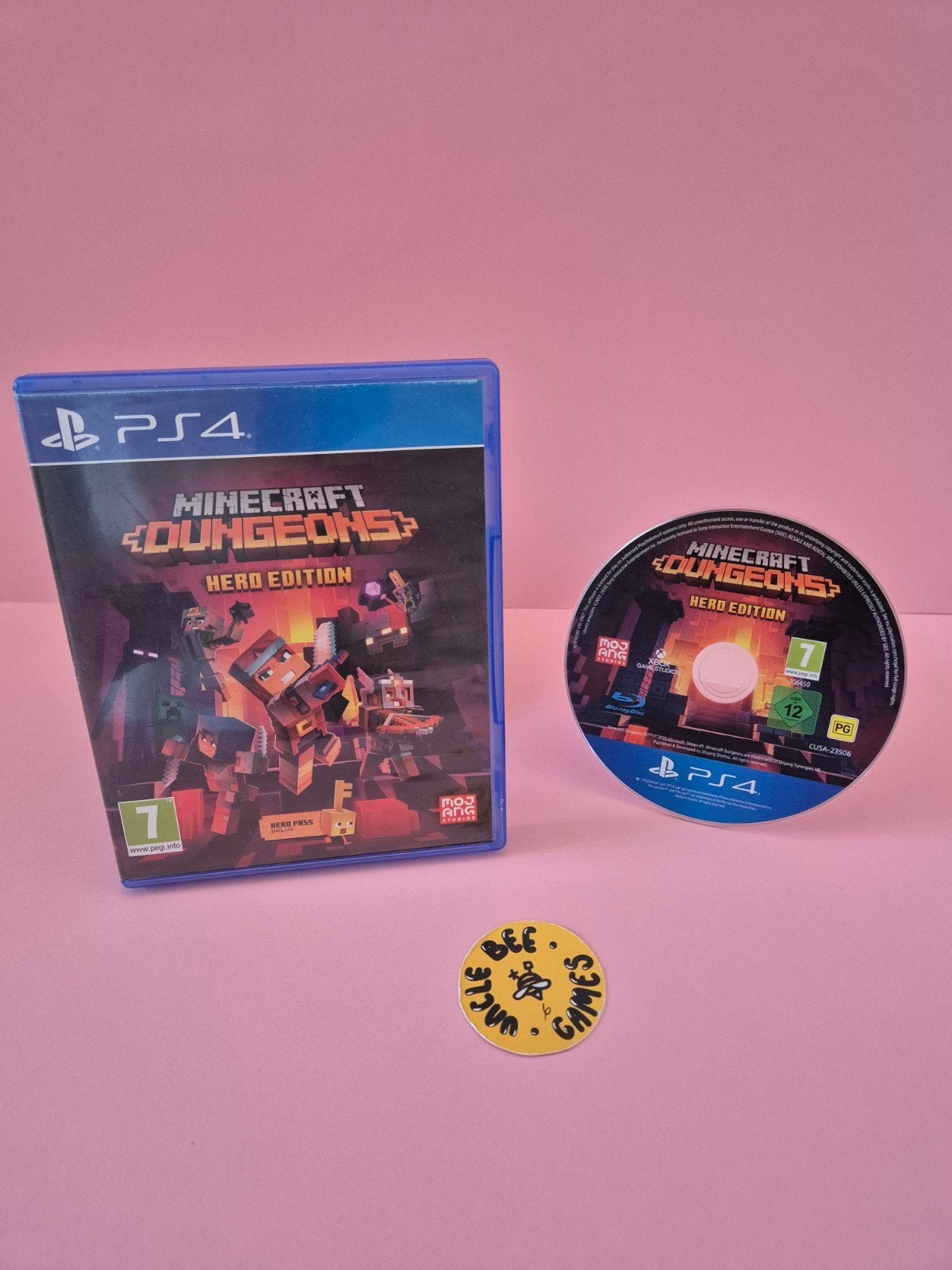 Minecraft Dungeons Hero Edition, Avontuur en Actie, Mojang Studios, Mojang Studios, Stockholm, Zweden, Zo goed als nieuw