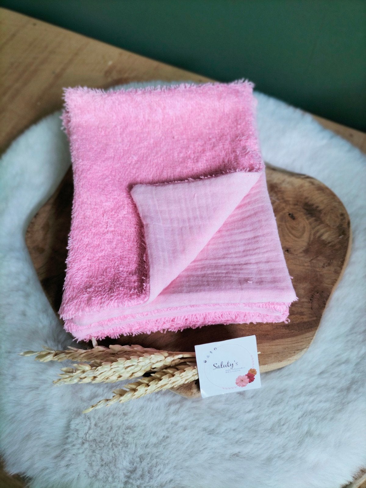 Nieuw handgemaakt • Wasbare billendoekjes, Verzenden, Overige typen, Nieuw, Saluty's kinder- en kraamcadeaus