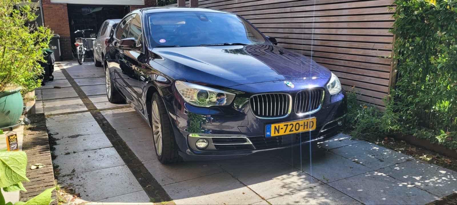 BMW 5-Serie GT facelift 3.0 535I AUT 2015 nieuwe apk, Auto's, Automaat, Euro 5, Achterwielaandrijving, Blauw