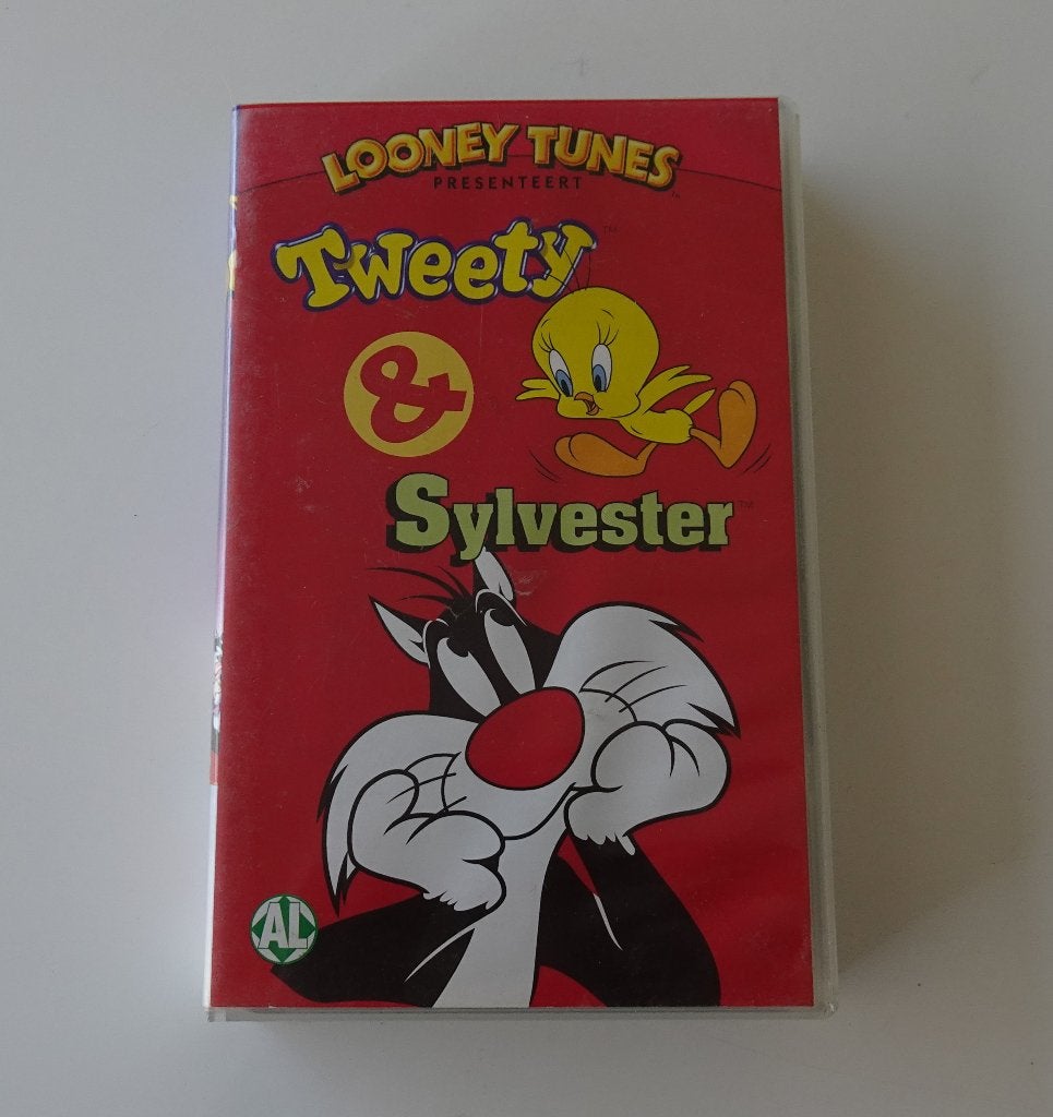Looney Tunes presents Tweety & Sylvester Tekenfilms op VHS, Cd's en Dvd's, Alle leeftijden, Ophalen, Zo goed als nieuw