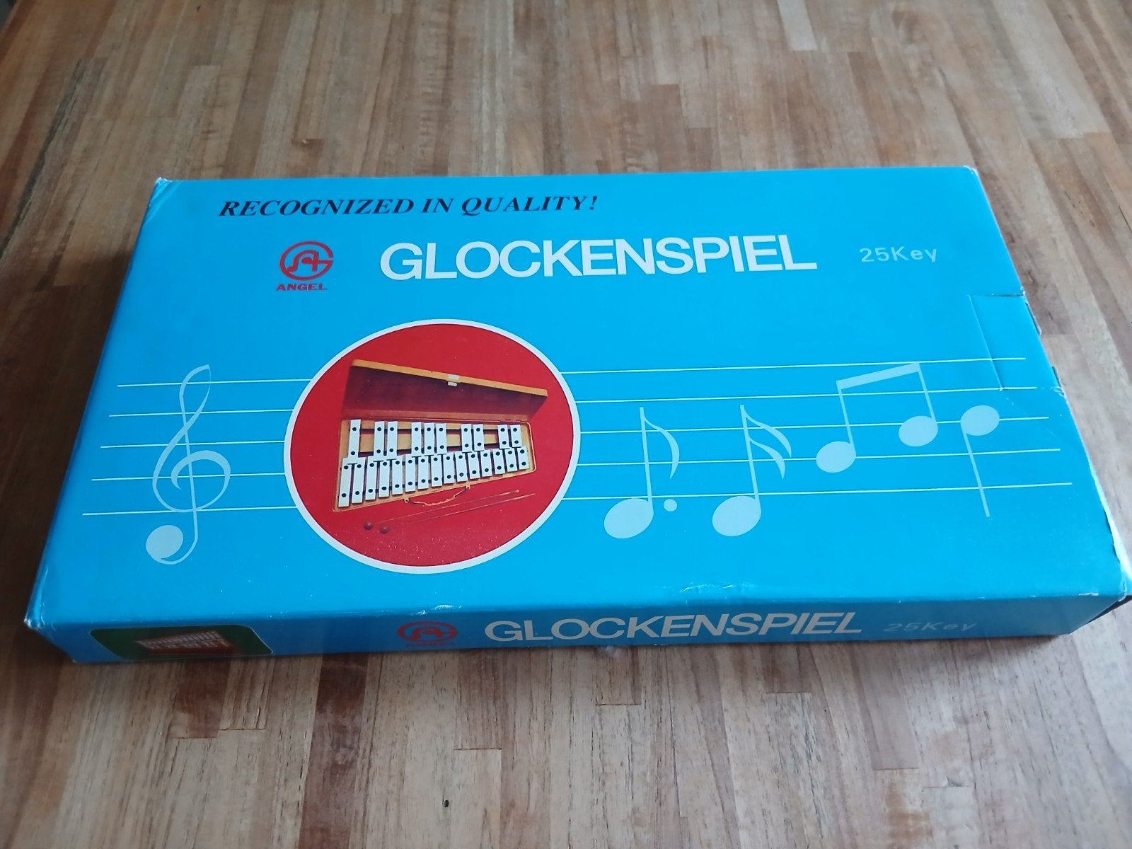 Angel Glockenspiel 25 toetsen met koffer, Ophalen of Verzenden, Zo goed als nieuw, Overige merken