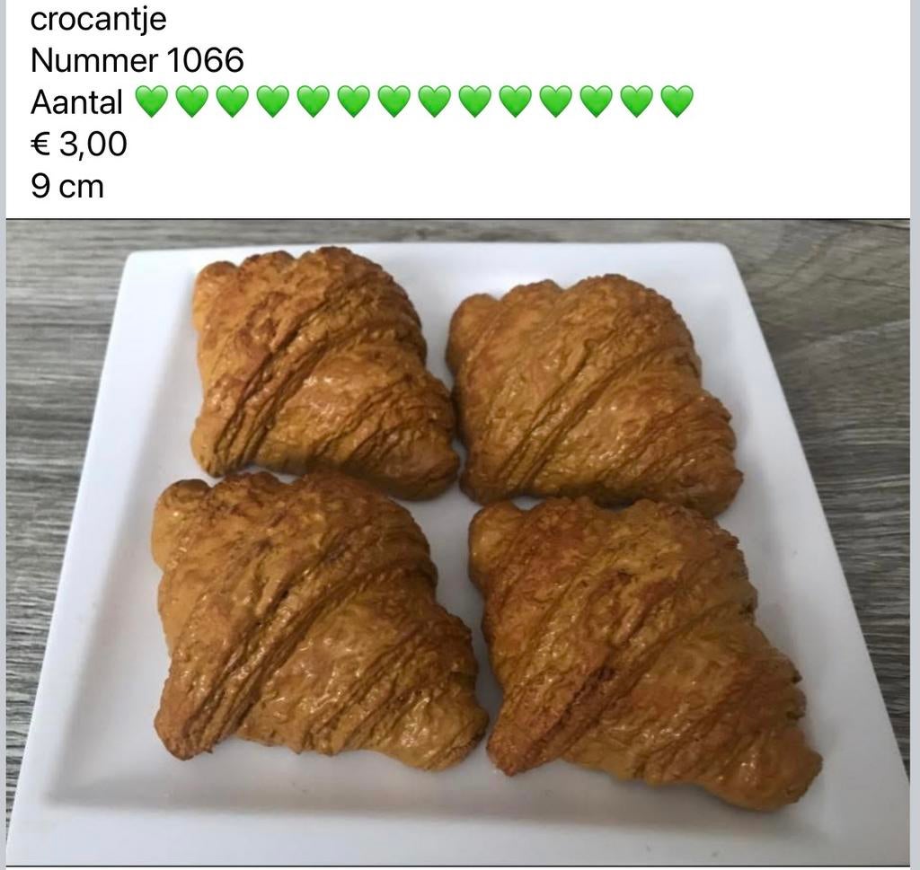 Div decoratie nep brood boter oliebol pannakoek jam, Huis en Inrichting, Woonaccessoires | Overige, Ophalen, Nieuw