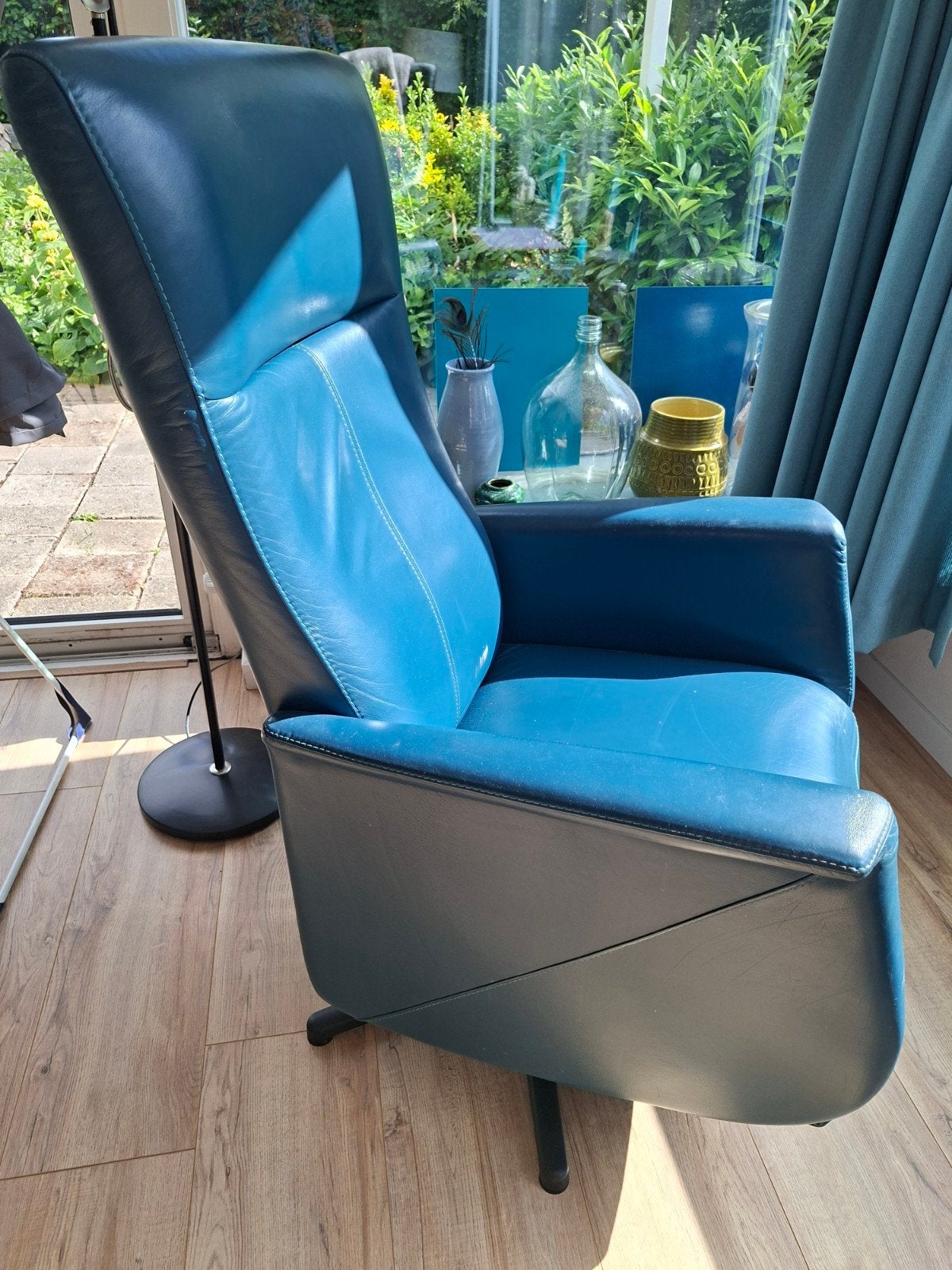 Prominent draairelax stoel, Huis en Inrichting, Fauteuils, Ophalen, Minder dan 75 cm, 50 tot 75 cm