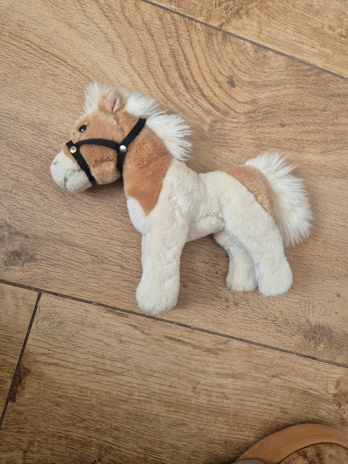 Schattig paardenknuffeltje - Zo goed als nieuw, Ophalen of Verzenden, Zo goed als nieuw, Bruin, Paard