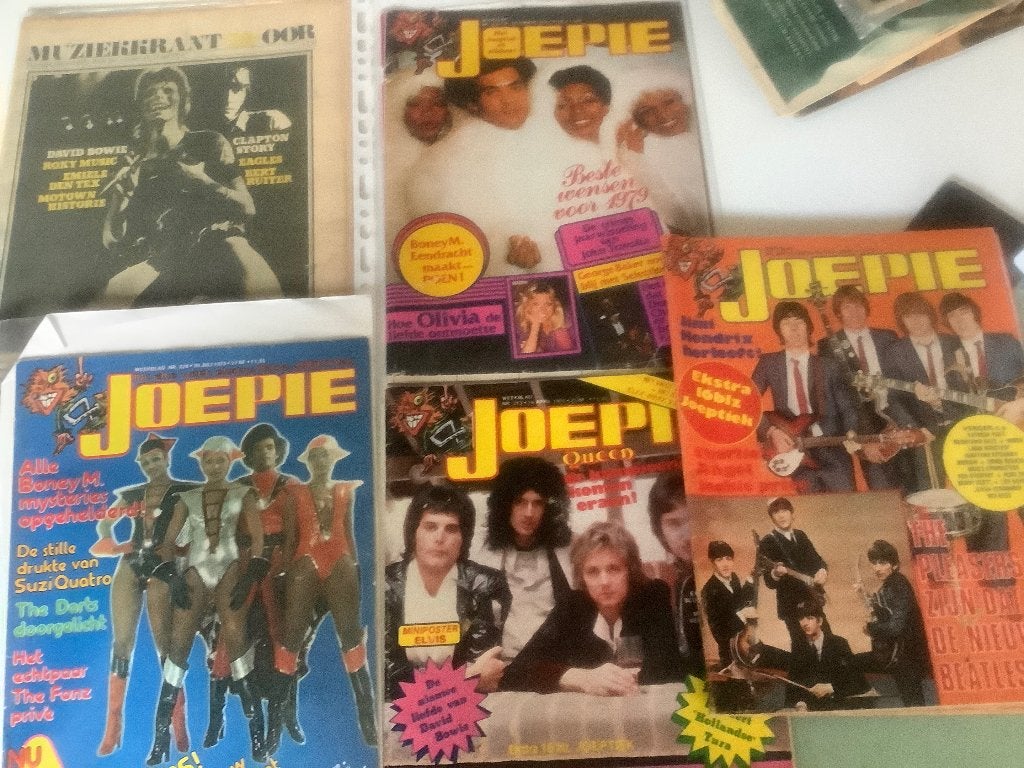 Popshop, Joepie, muziek express, Oor. Tijdschriften, Verzamelen, Verzenden, Zo goed als nieuw, Boek, Tijdschrift of Artikel