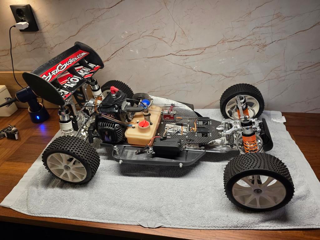 Hormann ht4 26cc ZGAN zenoah artr losi mcd fg rovan elcon, Hobby en Vrije tijd, Modelbouw | Radiografisch | Auto's, Ophalen, Benzine
