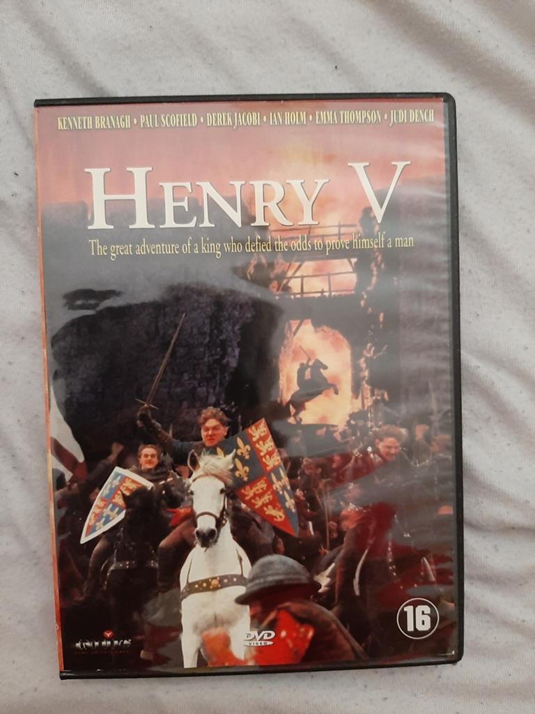 Henry V DVD - Gebruikt, Vanaf 16 jaar, Ophalen of Verzenden, Gebruikt, Historisch of Kostuumdrama