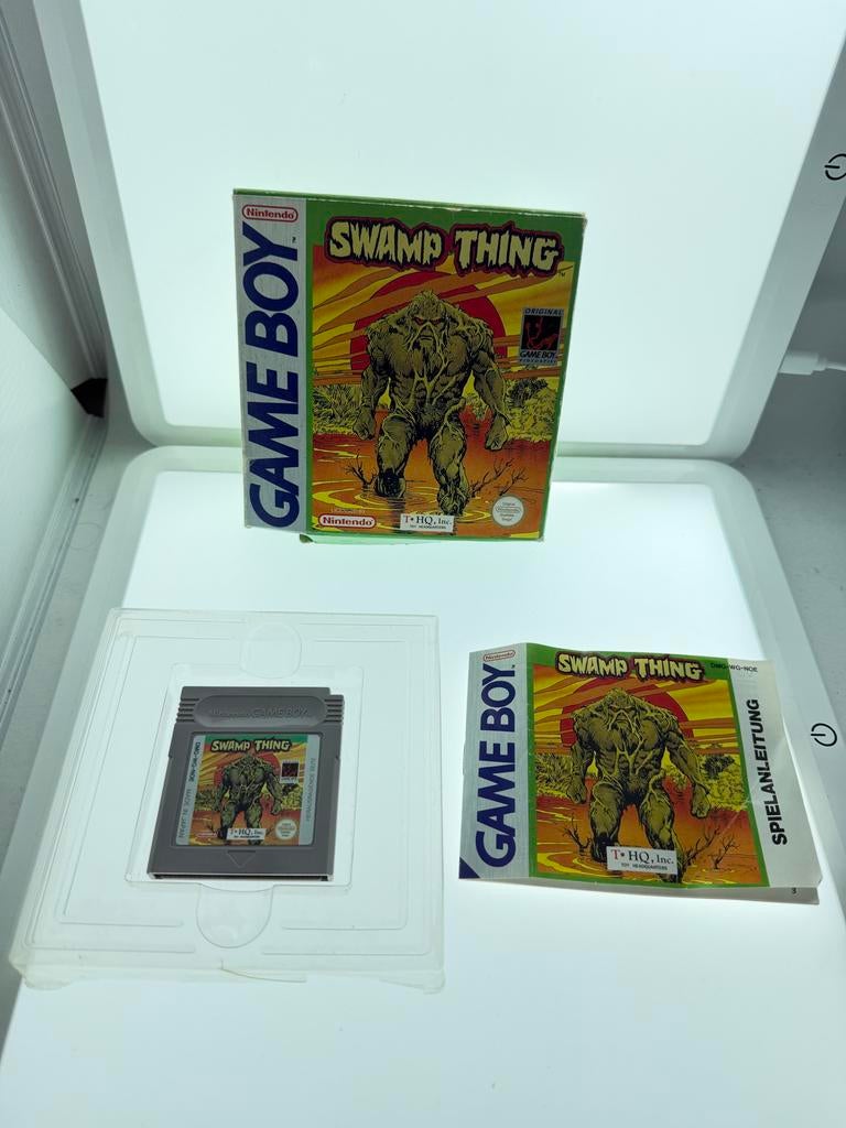 Swamp Thing Game Boy (CIB) - Zeldzaam Retro Spel, Spelcomputers en Games, Games | Nintendo Game Boy, Avontuur en Actie, 1 speler