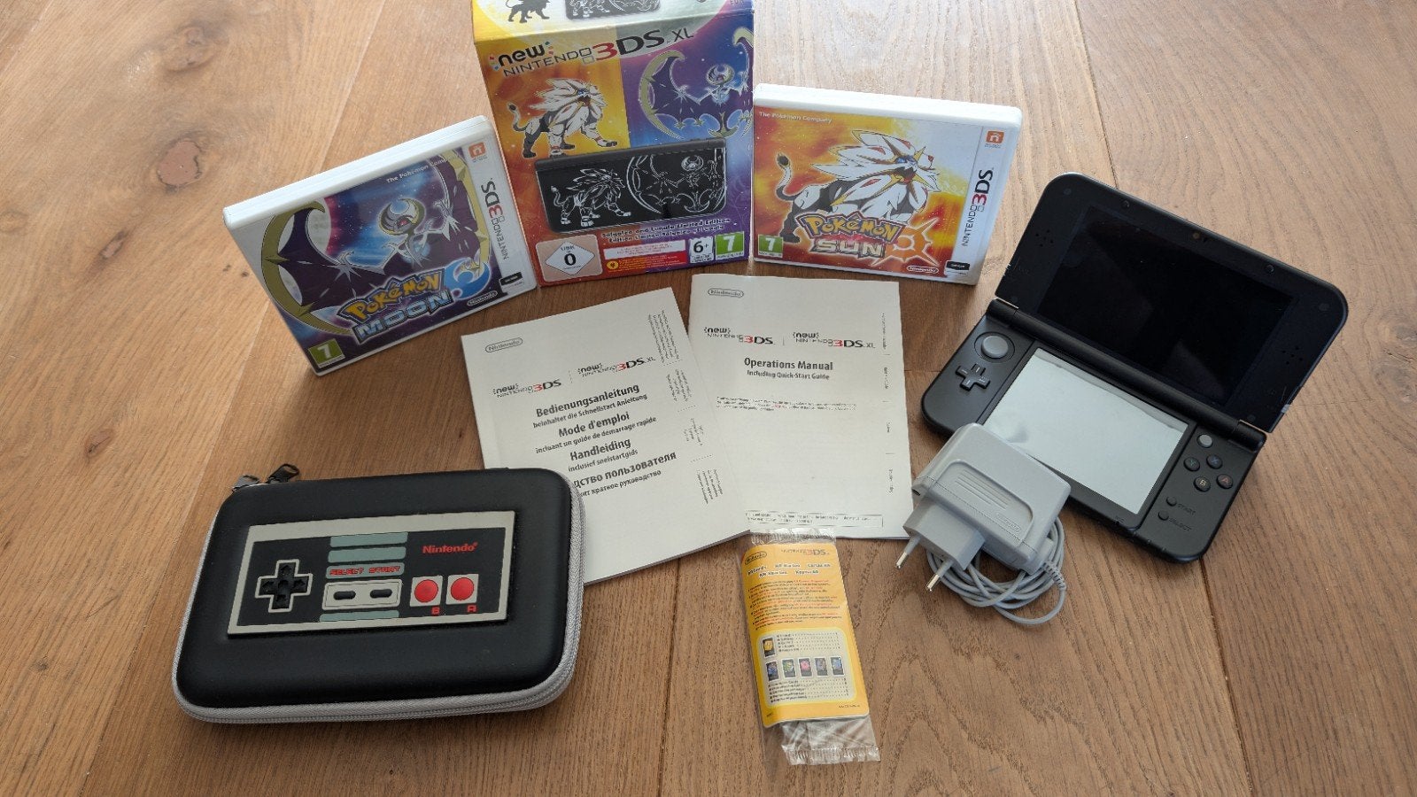 Nintendo New 3DS XL Pokémon Solgaleo Lunala (Sun & Moon), Spelcomputers en Games, Spelcomputers | Nintendo 2DS en 3DS, Zwart, 3DS XL