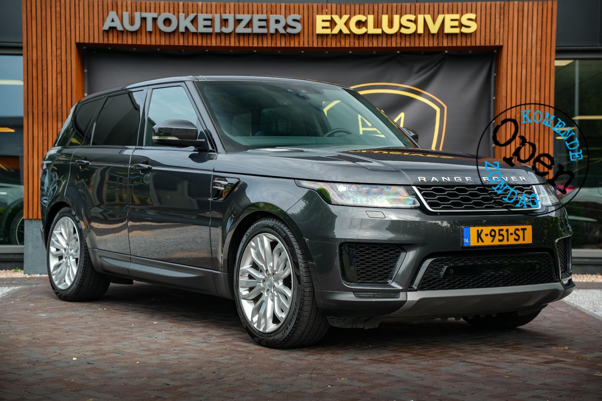 Land Rover Range Rover Sport 2.0 P400e SE R Dynamic Panorama, Auto's, Land Rover, 404 pk, Gebruikt, 4 cilinders, Automatische klimaatregeling