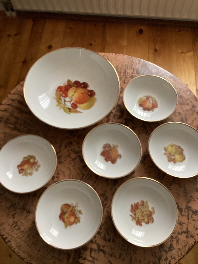 Arzberg fruitschalen van porselein, Ophalen
