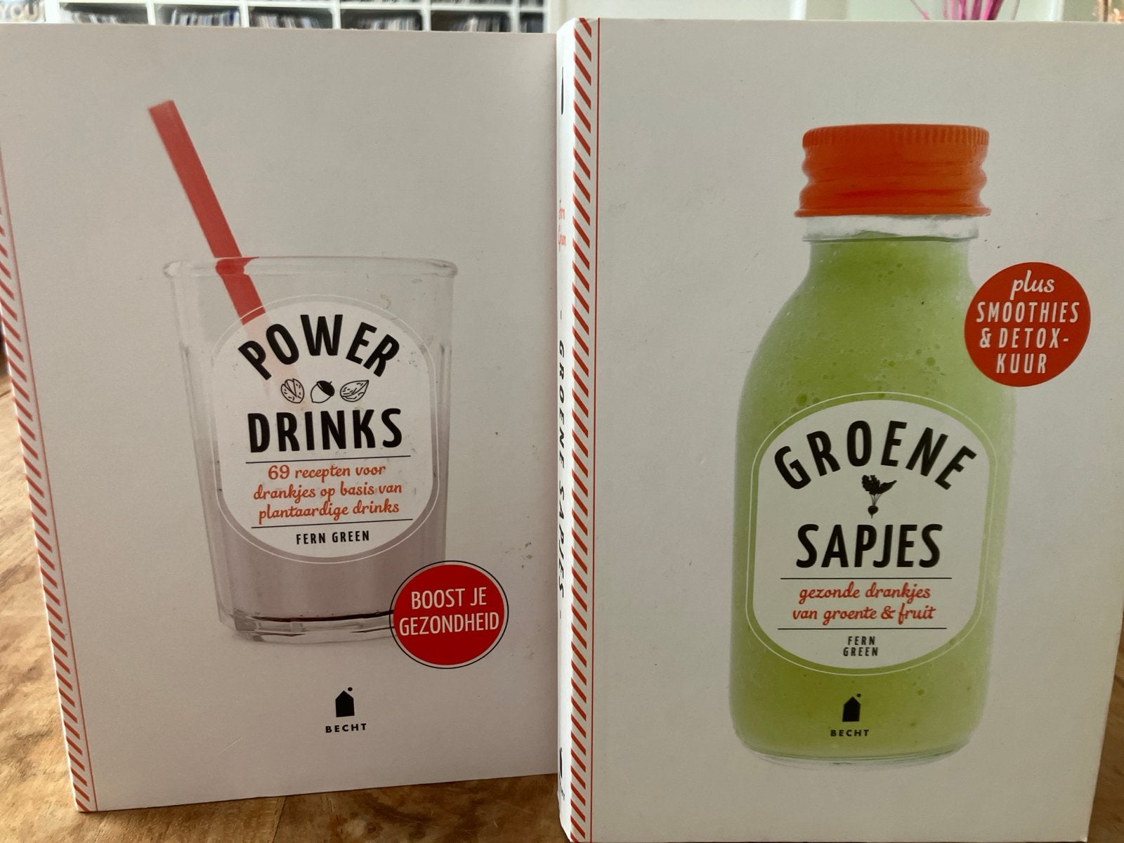 Power Drinks & Groene Sapjes - Gezonde Drankjes Recepten, Ophalen, Zo goed als nieuw, Dieet en Voeding