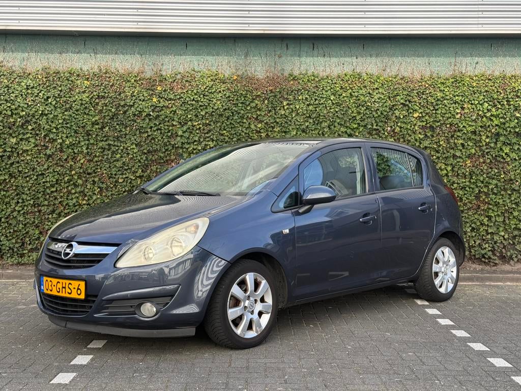 Opel Corsa 1.2 16V 5D Easytronic/Automaat  2008 Grijs, Auto's, 4 cilinders, 1229 cc, 49 €/maand, Origineel Nederlands