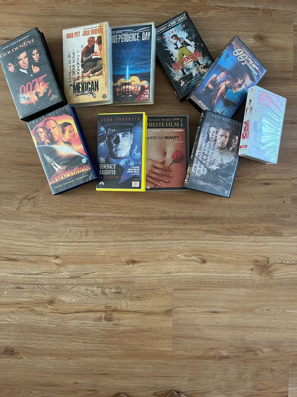 Diverse VHS videofilms - Klassiekers en populaire titels, Cd's en Dvd's, VHS | Film, Ophalen, Ex-rental, Actie en Avontuur, Vanaf 12 jaar